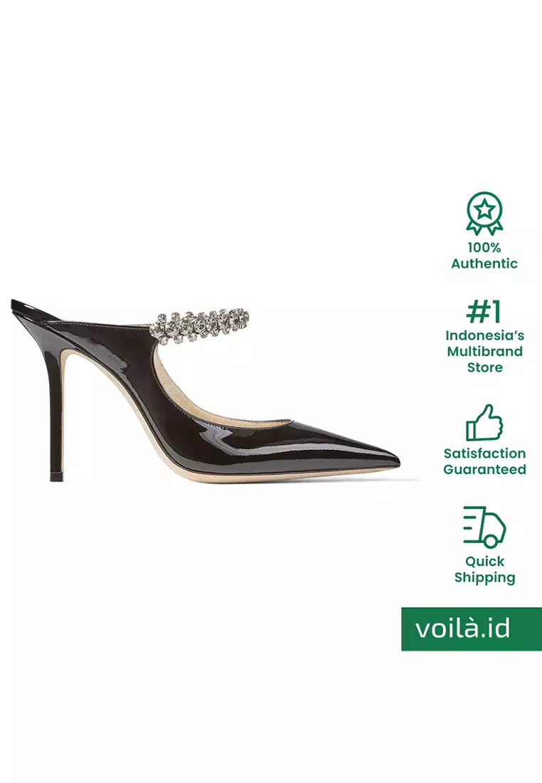 Sepatu Jimmy Choo Glitter Mules Jimmy Choo Pointed Heels Sepatu