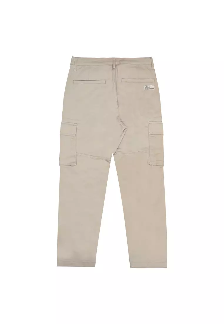 Greenlight Men's Long Cargo Pants Slim Fit Twill Granger HP-C020625