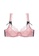 XAFITI pink Sexy Push Up Ultra-thin Transparent Lace Lingerie Set (Bra And Underwear) - Pink C2197USA3CF097GS_2