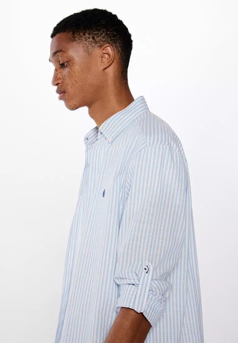 Light Striped Polo Shirt