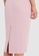 FORCAST pink Holly Ruched Shoulder Midi Dress 9DCFBAAC120976GS_3