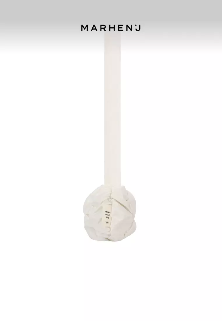 POPCORN SWING MINI Nylon Crossbody Bag Cream White