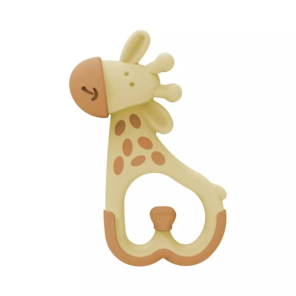 Dr. Brown Ridgees Massaging Teether - Giraffe - Gigitan Bayi Jerapah