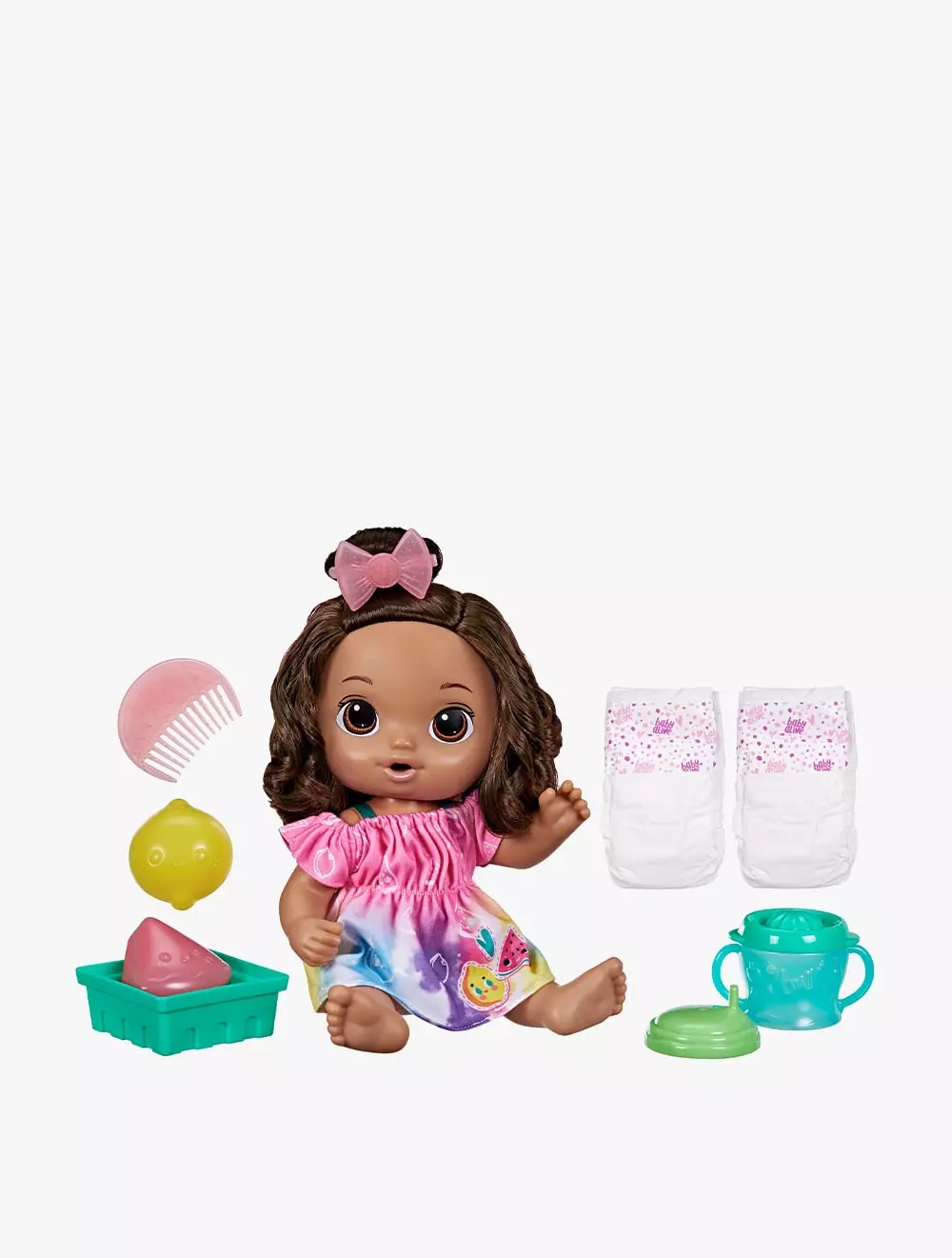 Jual Baby Alive Baby Alive Fruity Sips Doll Lemon Brown Hair