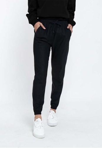 FOREST navy Forest Ladies Premium High Stretchable Dri Fit Tracksuit Women Jogger Quick Dry Track Pants - 810454 - 33Navy 9E6AAAABEB56D1GS_1