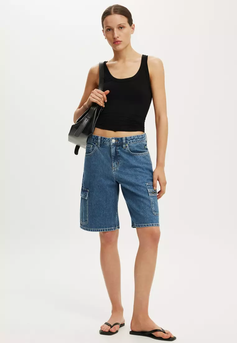 Baggy Denim Shorts