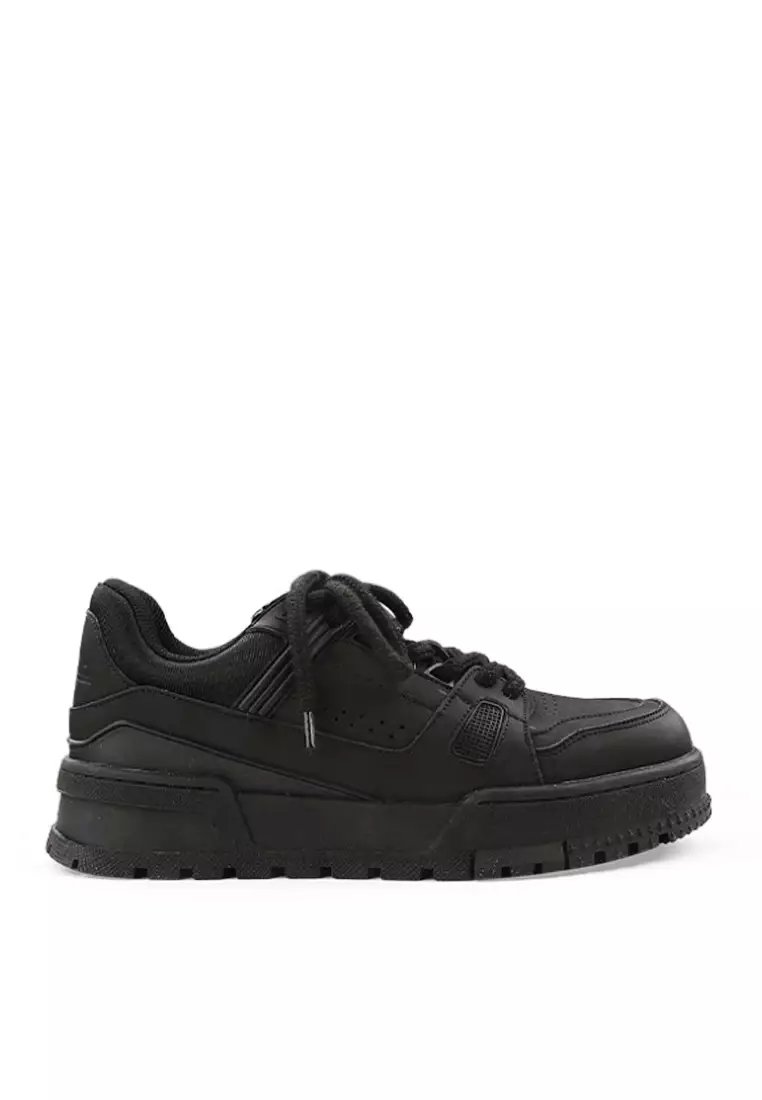 Discount on Twenty Eight Shoes  shoes - SKU: VANSA Cow Leather Lace-up Platform Casual Shoes VSM-C3327