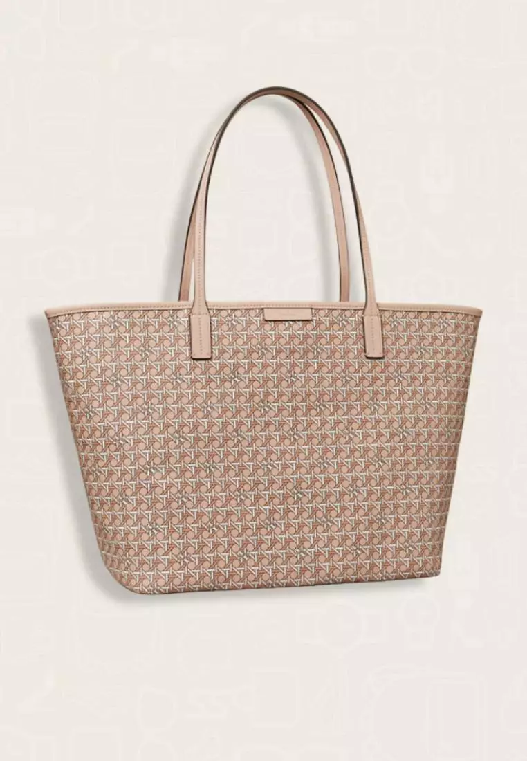 Tory Burch Ever-Ready Zip Tote Winter Peach