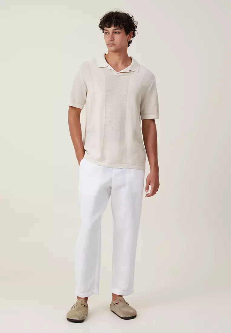 Buy Cotton On Linen Pants 2024 Online ZALORA Singapore