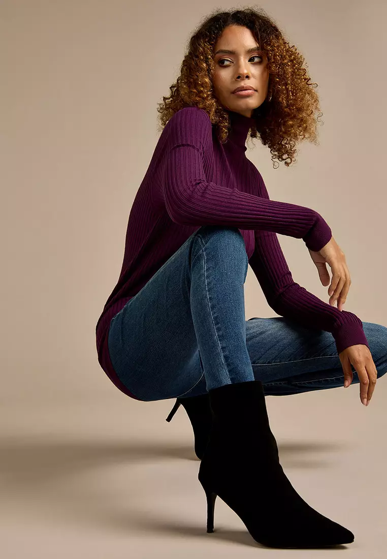 Lizzie Turtle Neck Fine Knit Jumper