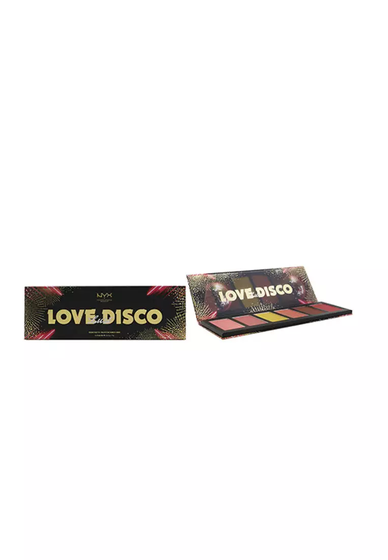 NYX PROFESSIONAL MAKEUP - Love Lust Disco Blush Palette (6x Blush) - # Vanity Loves Company 6x5g/0.17oz.