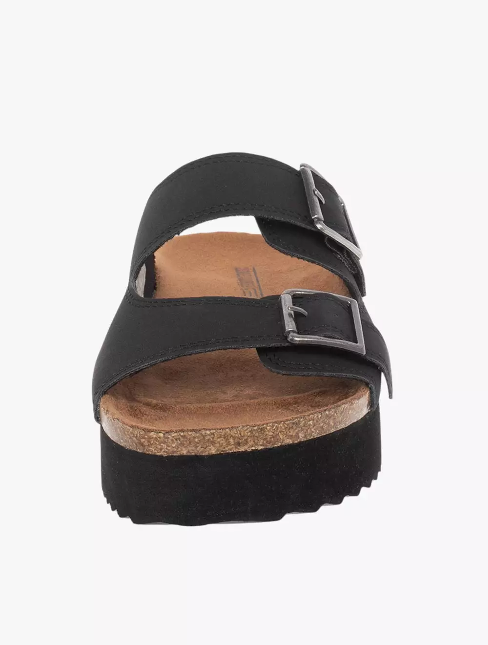 Payless State Street Womens Robyn Slide Footbed - Black_05