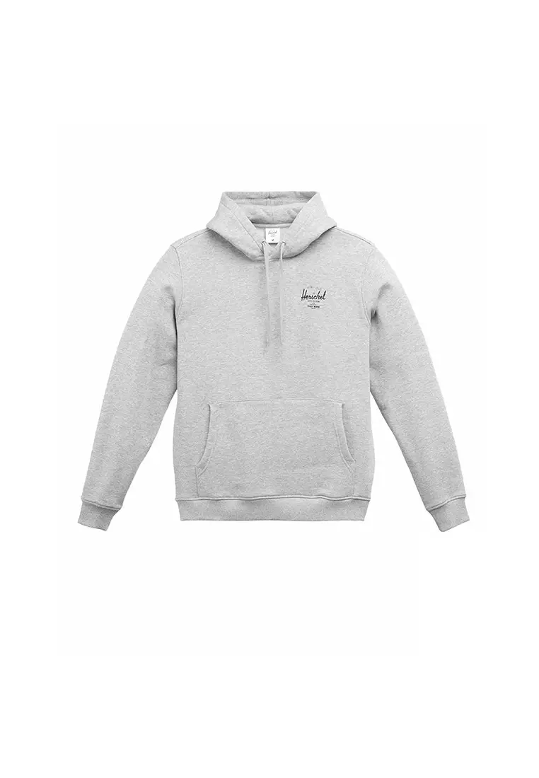 Buy Herschel Herschel Basic Hoodie Men's Heather Light Grey