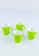 Newage Newage 350ML 4 Pcs Colourful Plastic Mug / Drink Mug / Coffee Mug / Drinking Mug / Reusable Hot & Cold / Mug Harian - Pink / Green / Blue / Yellow / Mix BB461HLFEF8589GS_2