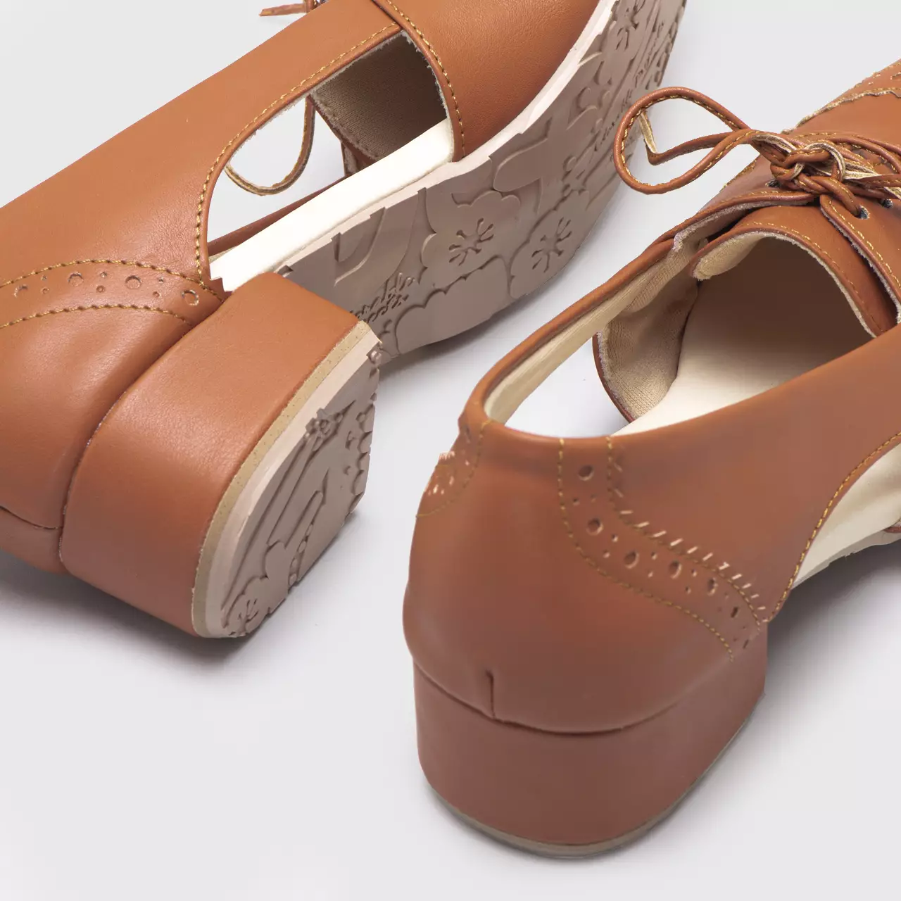 Hemera Mini Heels Tan