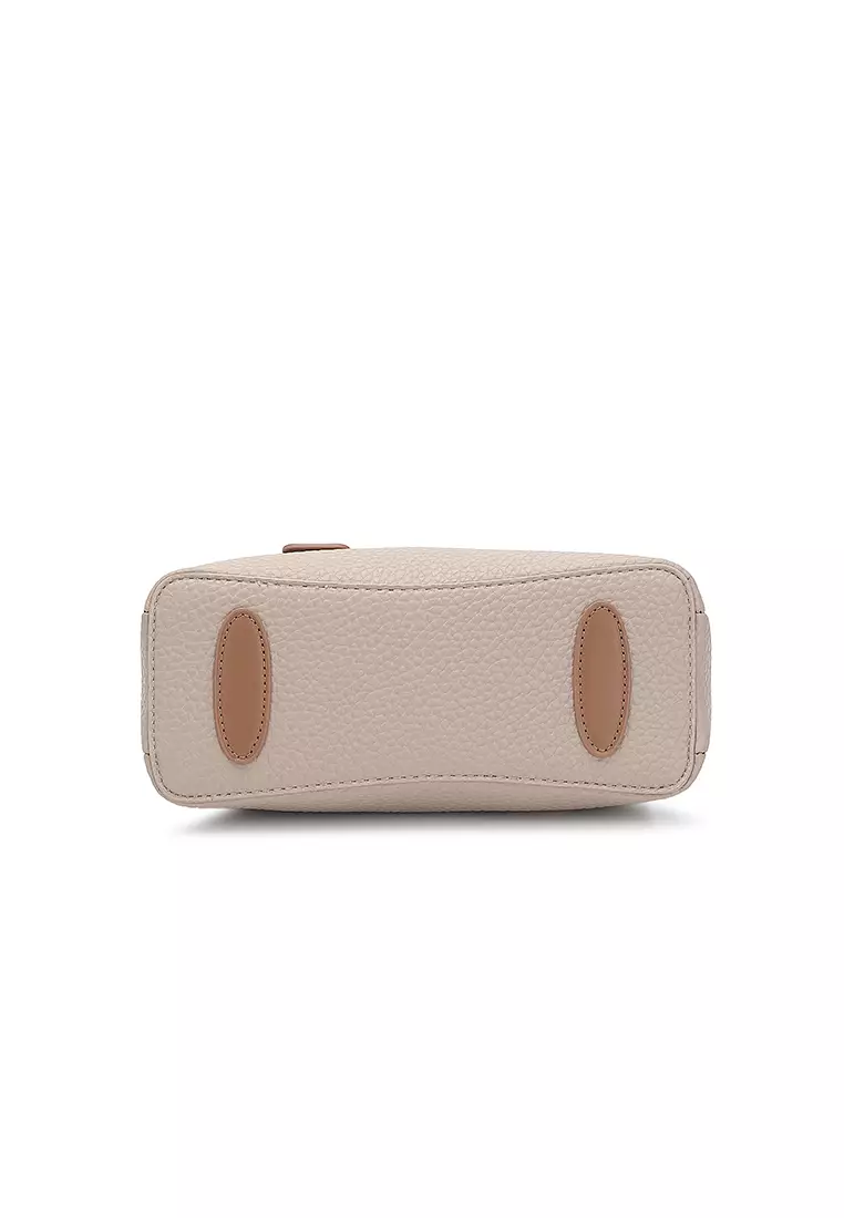 Women's Top Handle Bag / Sling Bag / Crossbody Bag - Grey