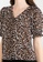 ONLY brown Janet Short Sleeves V-Neck Smock Top 43F5AAA14D1B11GS_2