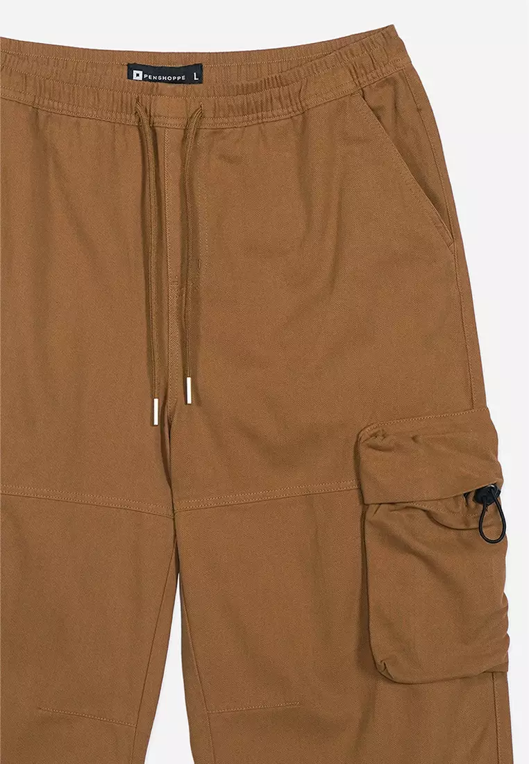Wide Fit Pull-On Cargo Pants