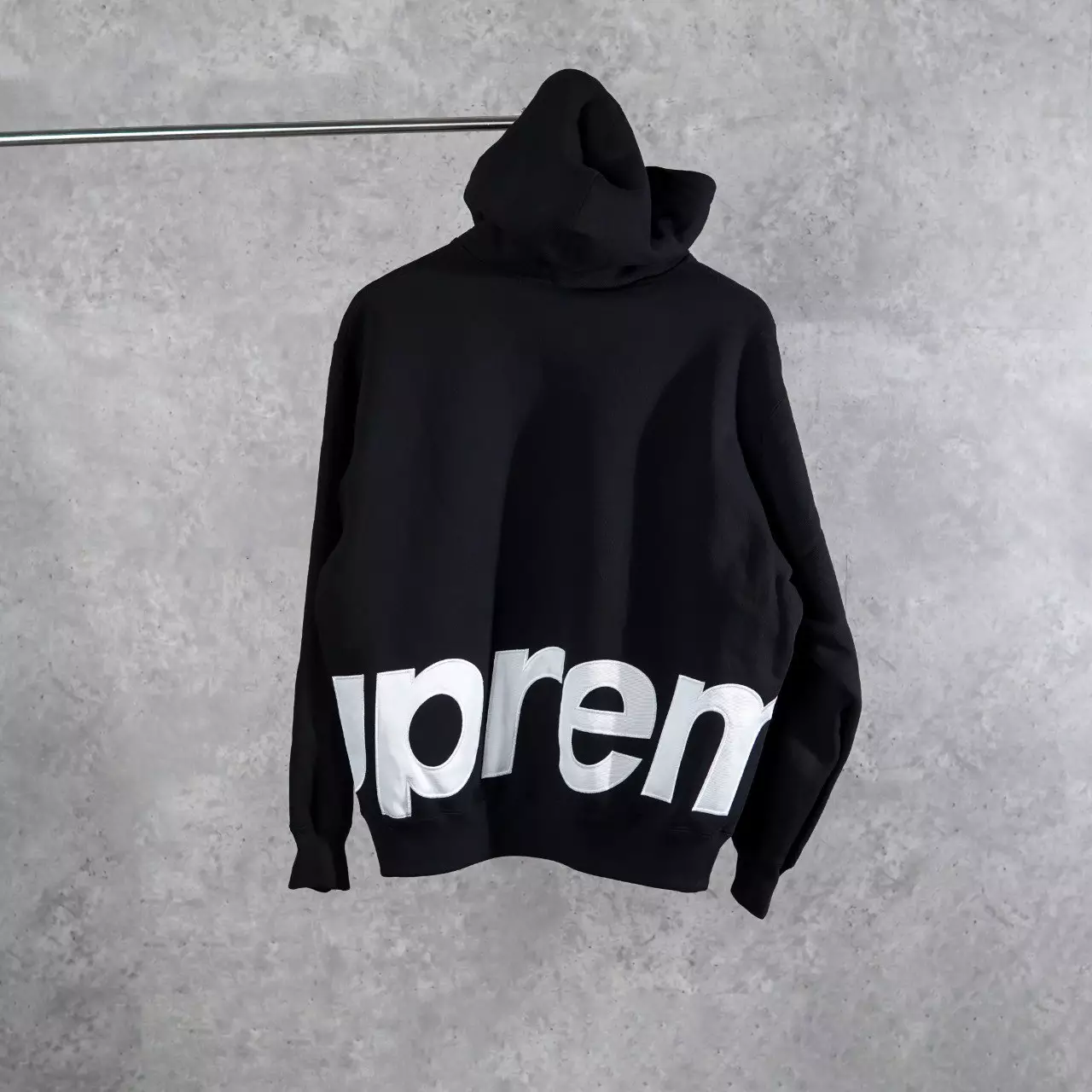 Big Logo Jacquard Hooded Sweatshirt サイズL Supreme Big Logo