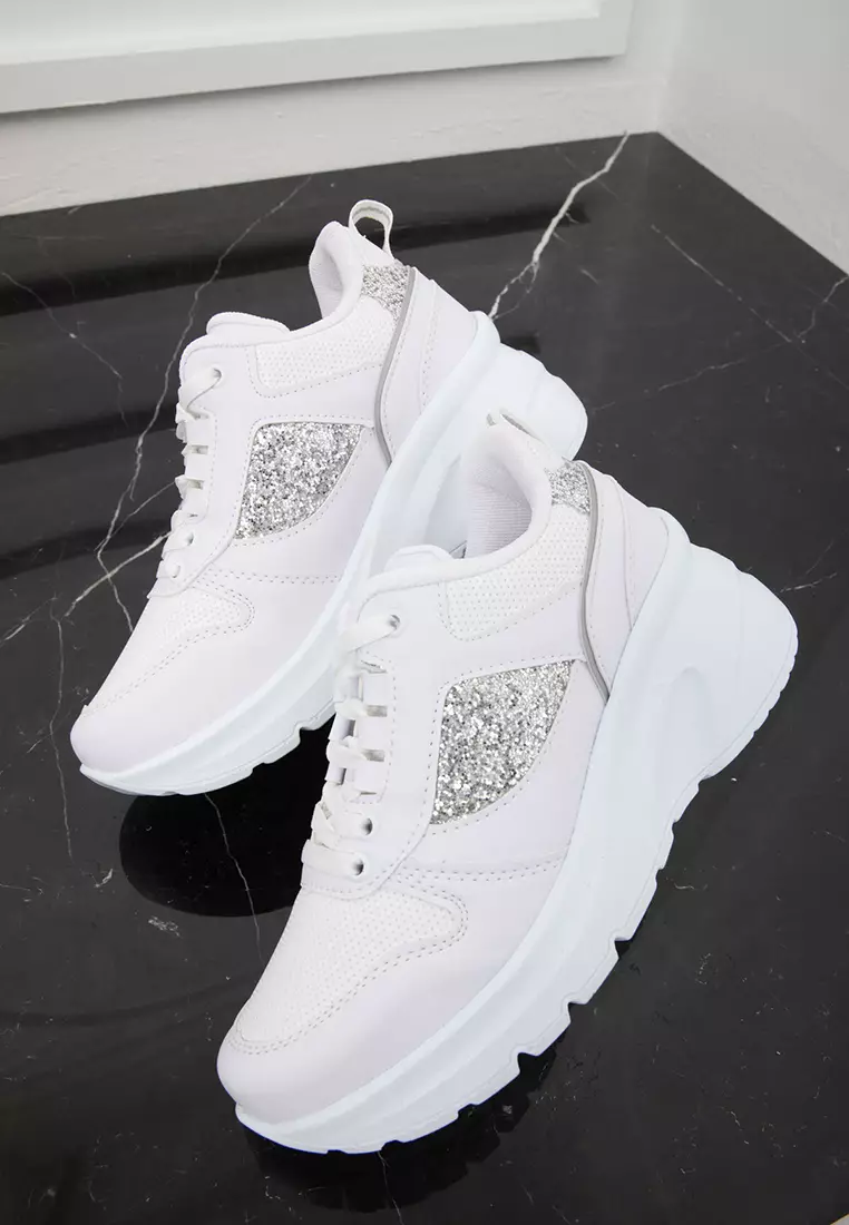 1973 Model White Women's Sneakers