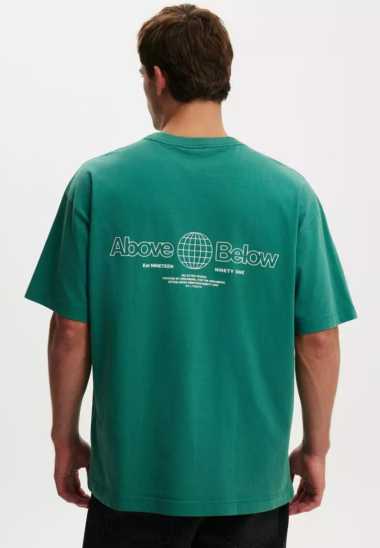 Box Fit Text T-Shirt