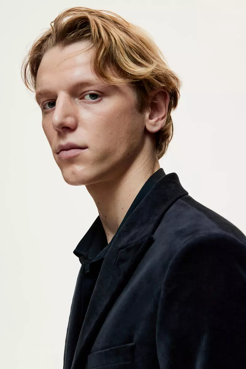 Slim Fit Velvet jacket