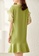 OUNIXUE green Sweet Beaded Dress BE87BAAEA86CCAGS_2