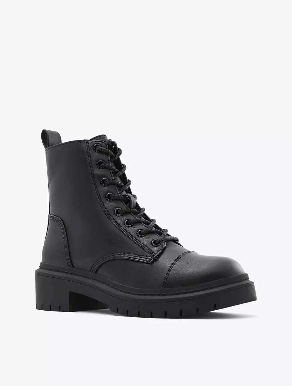 ALDO Goer Women's Combat Lug Sole Ankle Boot - Black