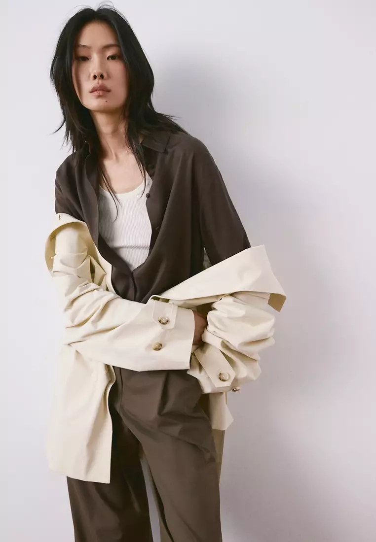 Straight Lyocell Shirt