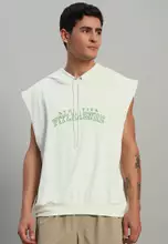 Buy Fitleasure Men's Athletics Sleeveless Oversized Hoodie 2026
