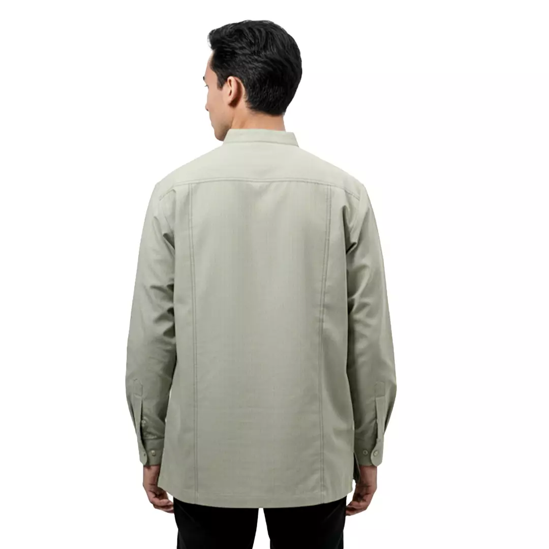 Rabbani - Kemeja Koko Muslim Pria Dewasa Lengan Panjang Rayzam Exclusive - Matcha