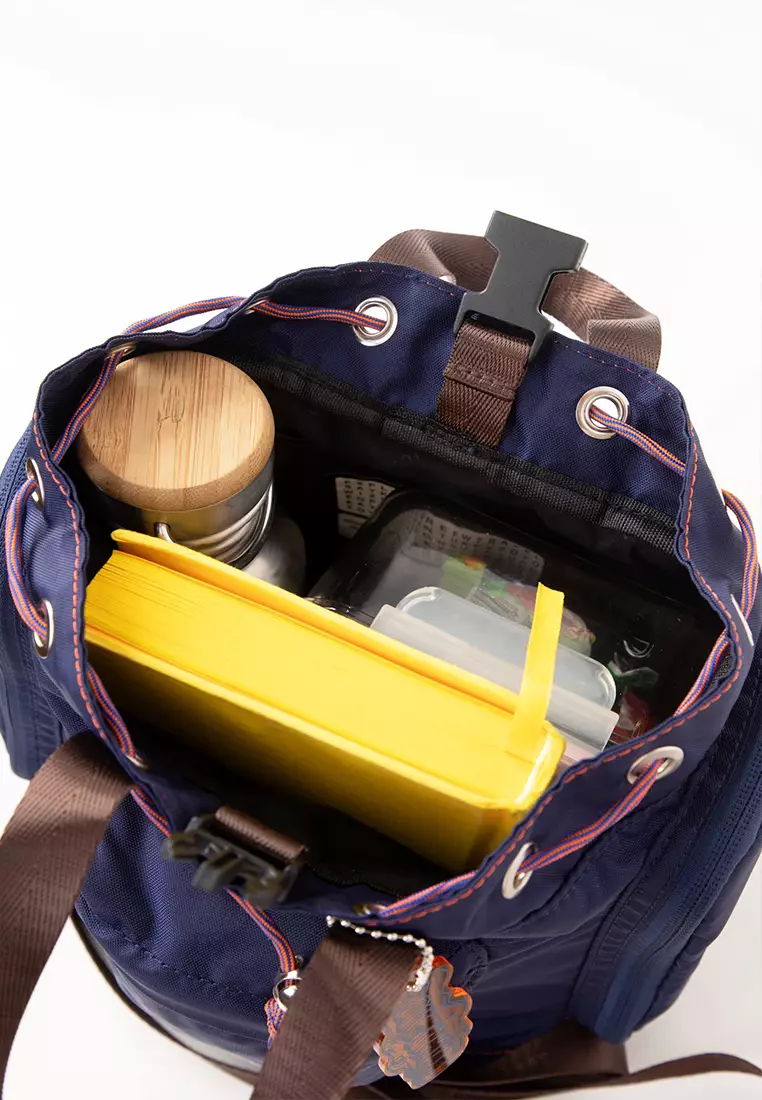 Doughnut Pyramid Tiny You-Niverse Series Navy Backpack