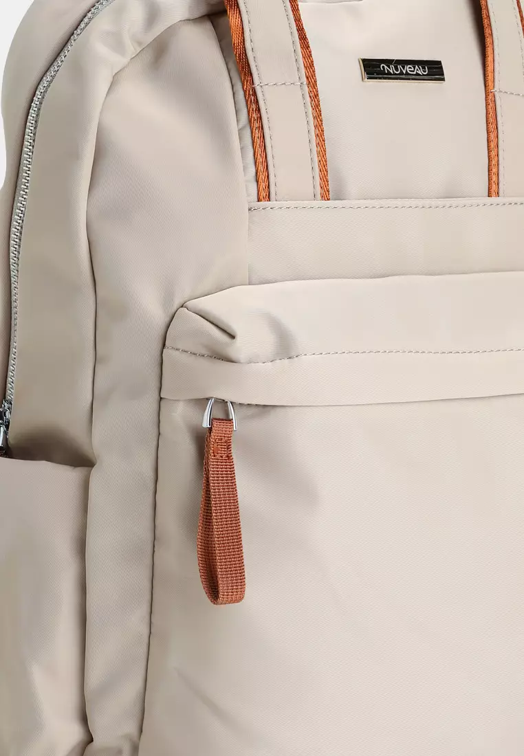 Premium Oxford Nylon Laptop Backpack with Top Handle