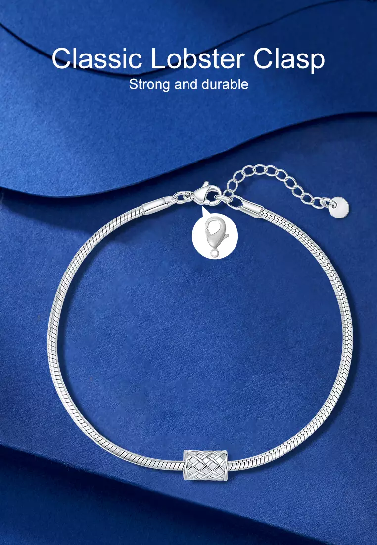 Gelang Pria Titanium Anti Pudar Fashion Bracelets Gelang Cewek