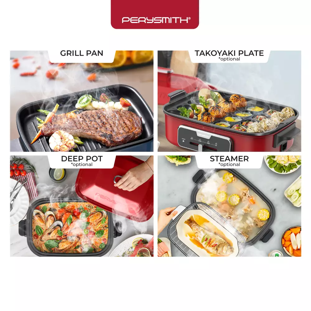 Buy PerySmith PerySmith AllInOne Multi Cooker Retro Series RT1000