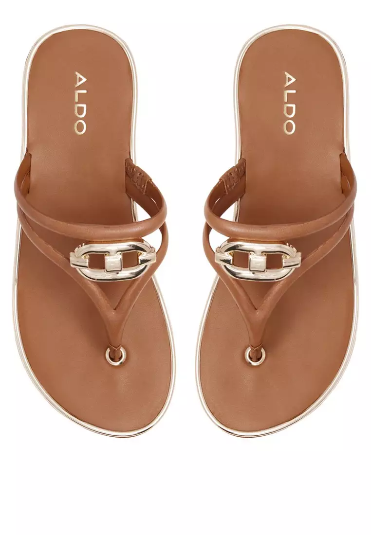 Albobrenna T-Strap Wedge Sandals