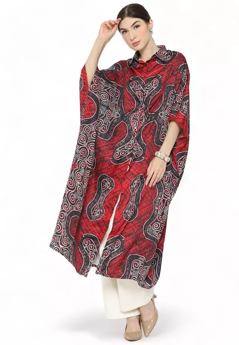 Kanzi Collared Kaftan