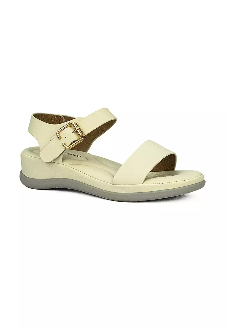Discount on Mario D' boro Runway  shoes - SKU: Women's Flats Sandals LW 24737 Off White C37