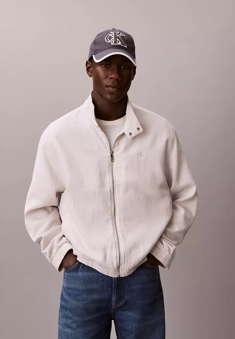 Textured Monogram Baseball Cap - Calvin Klein Accessories & Footwear