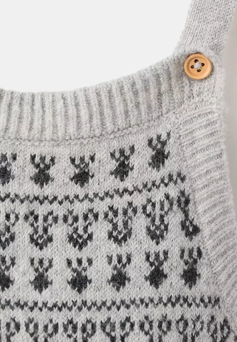 Printed Long Overalls