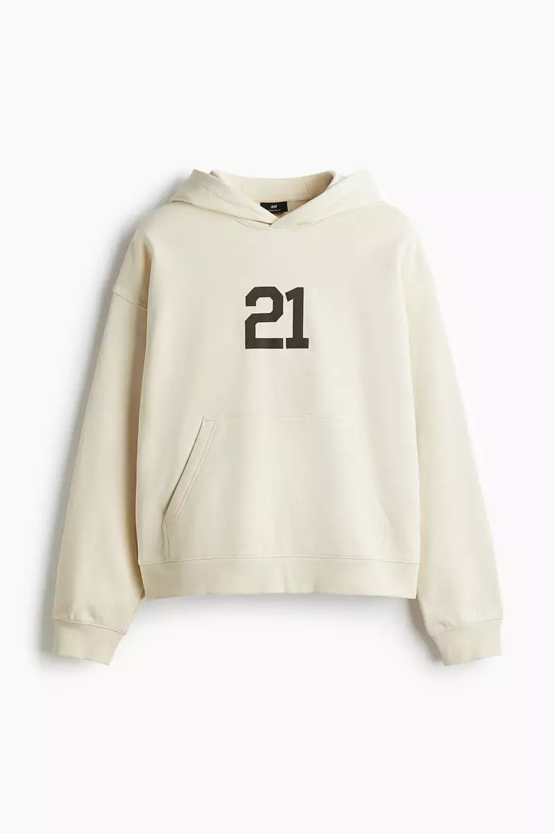 Oversized Fit Boxy Hoodie