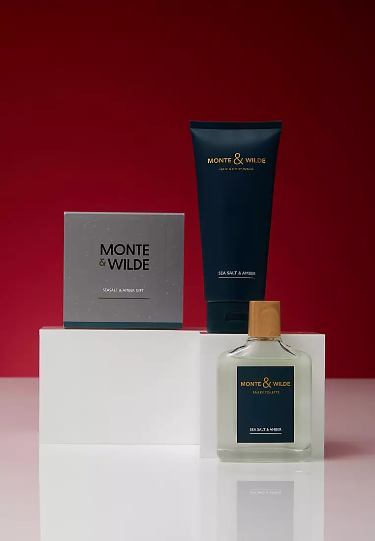 Monte & Wilde Seasalt & Amber Coffret Set