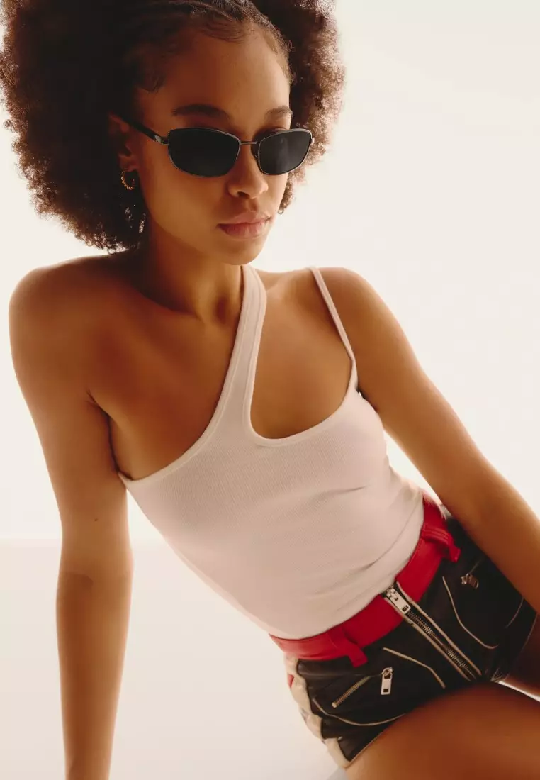 QUAY Text Me Sunglasses - Gunmetal/Smoke