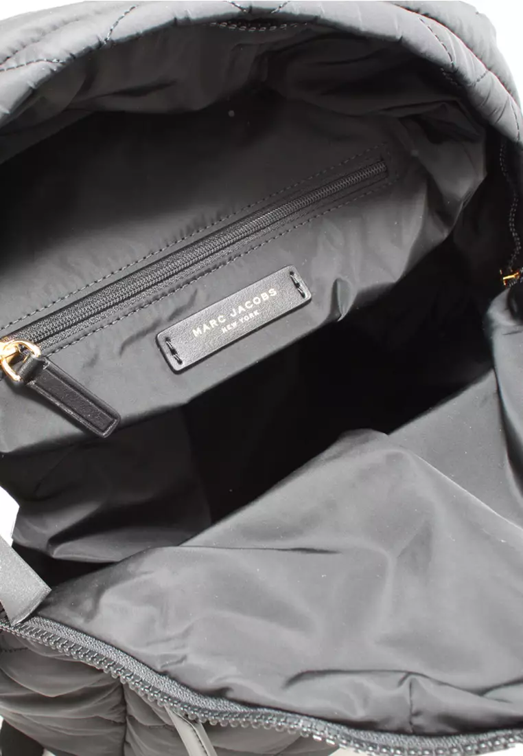 Marc Jacobs Quilted Nylon Backpack Bag in Black M0011321