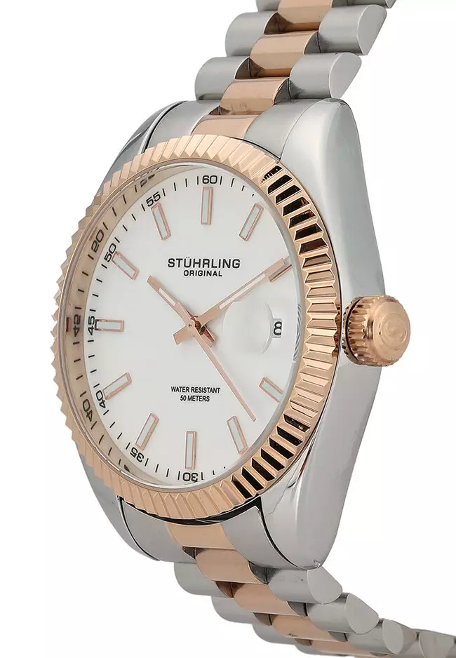 Stuhrling original men's quartz watch deals