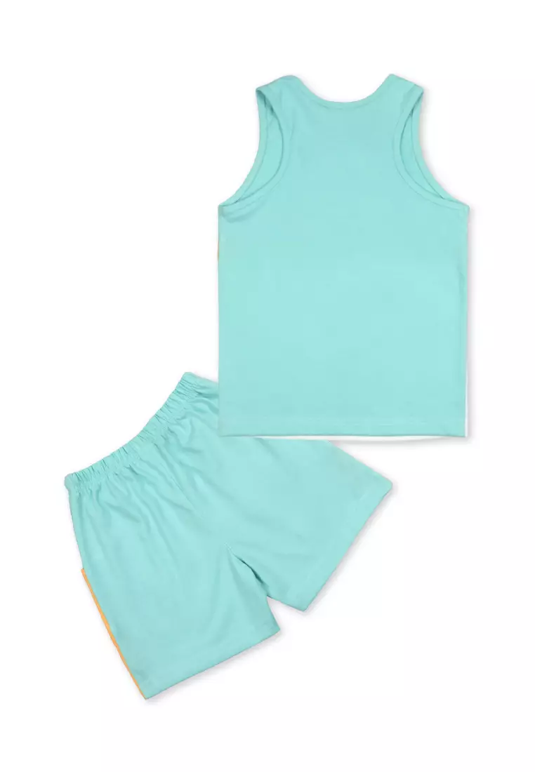 Boys Sando Combi with Short Set