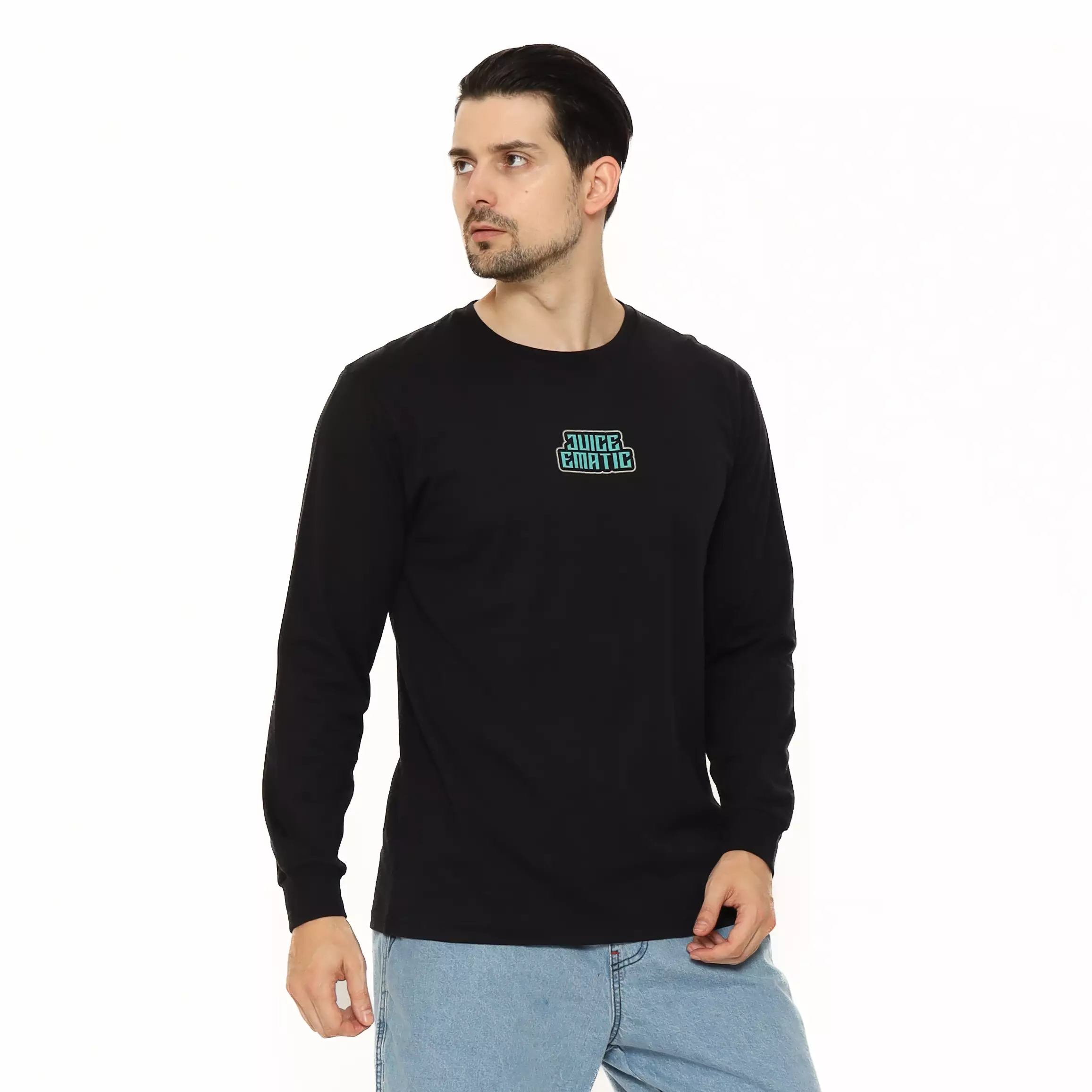 Juice Ematic Kaos Lengan Panjang Pria Oneiros Men Long Tee Planet Surf