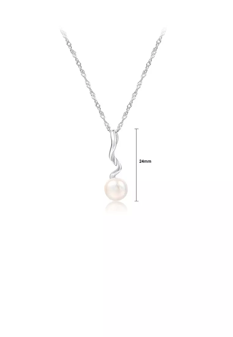 Buy Glamorousky 925 Sterling Silver Simple Temperament Geometric