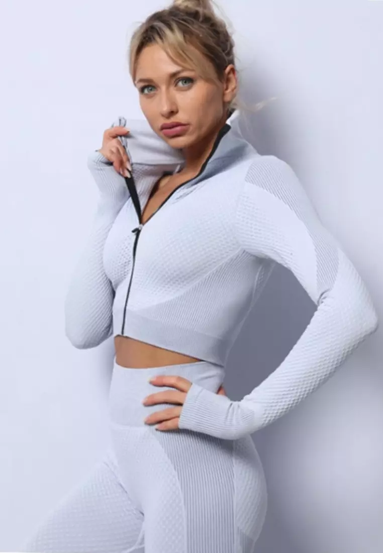 VANSA Fashion Slimming Yoga Jacket VPW-Y0009