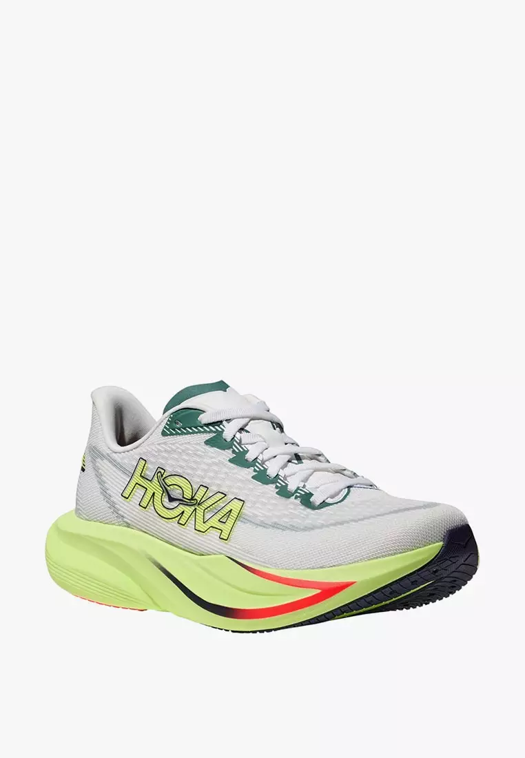 Mach 7 Wide Women's Running - Frost/Neon Yuzu